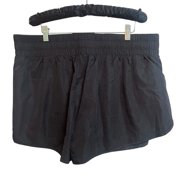 Offline By Aerie Black The Hugger Shorts High Waist Lined Pockets Size XL NWT - Picture 5 of 9